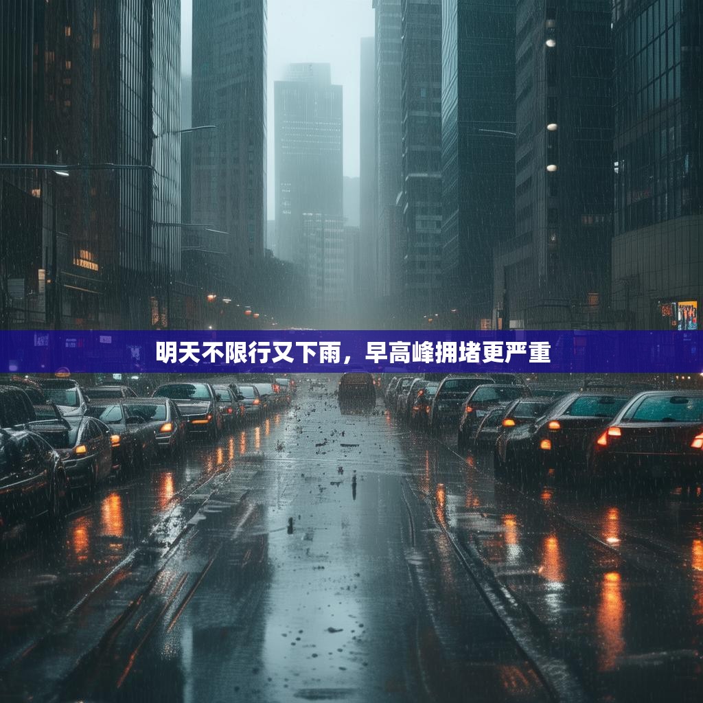 详细阅读:明天不限行又下雨,早高峰拥堵更严重 明天不限行又下雨,早高峰拥堵更严重