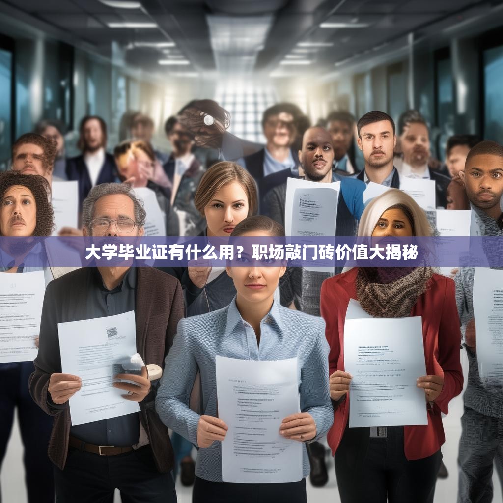 大学毕业证有什么用?职场敲门砖价值大揭秘 大学毕业证有什么用?职场敲门砖价值大揭秘